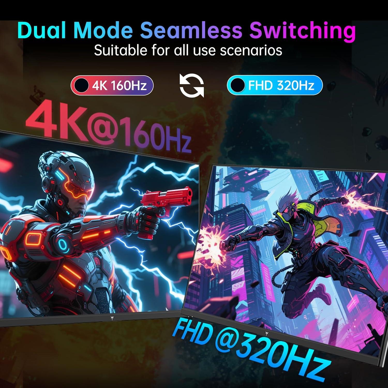 Monitor KTC 27" MiniLED 4K UHD 160Hz Ajustable Blanco M27P6