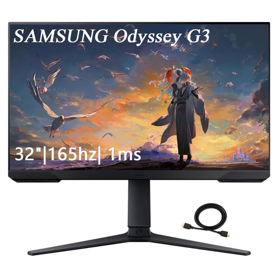 Monitor de Juegos Samsung 32" Odyssey G3 FHD 165Hz 1ms