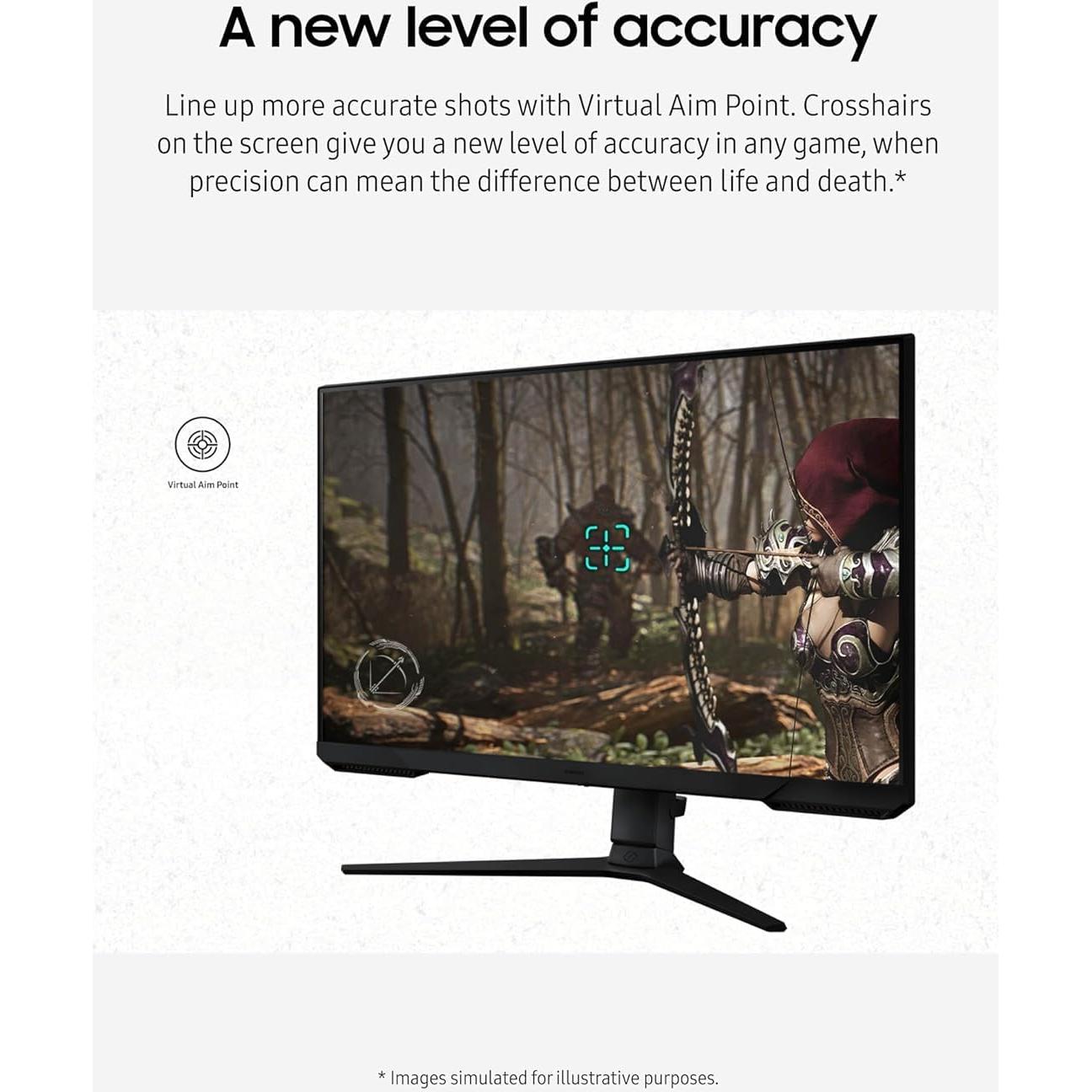 Monitor de Juegos Samsung Odyssey G3 24" FHD 180Hz 1ms