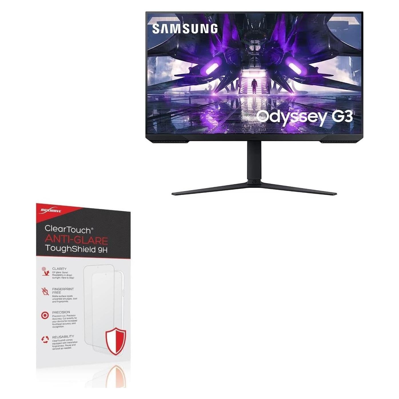 Protector de Pantalla BoxWave para Monitor Samsung 32" Odyssey G32A - Anti-reflejo 9H (2-Pack)