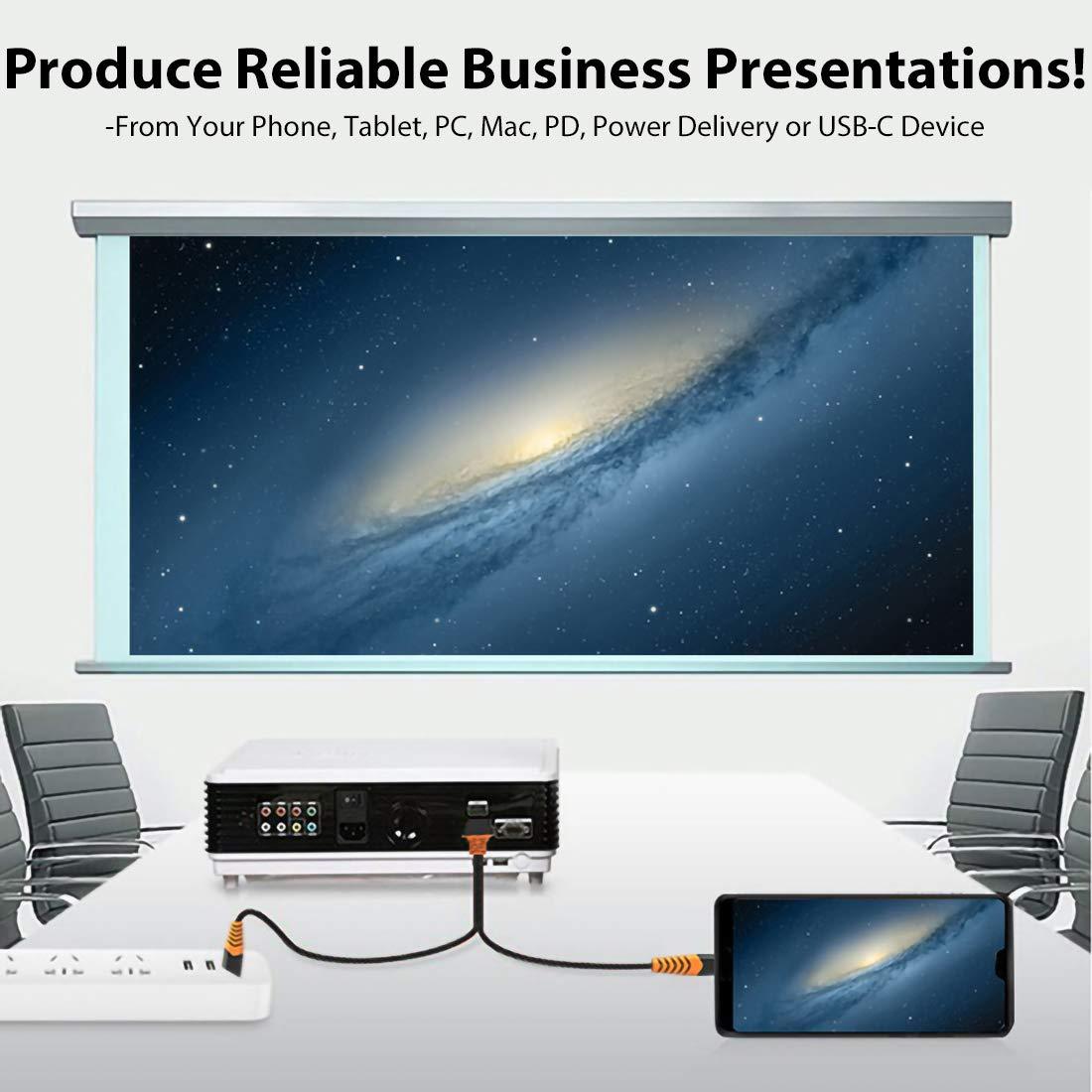 Cable HDMI USB-C 8K/4K Tek Styz 1.8M para Samsung Galaxy Book