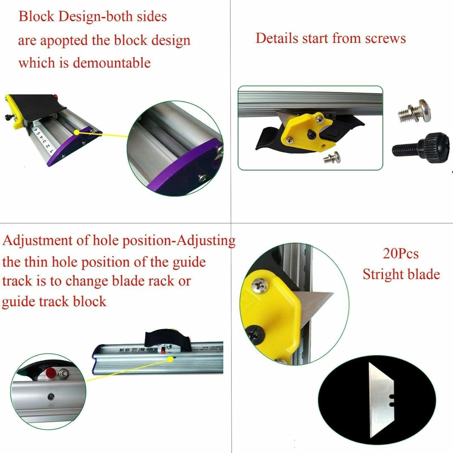 Cortadora de Papel Manual KT 1300mm con Regla Antideslizante