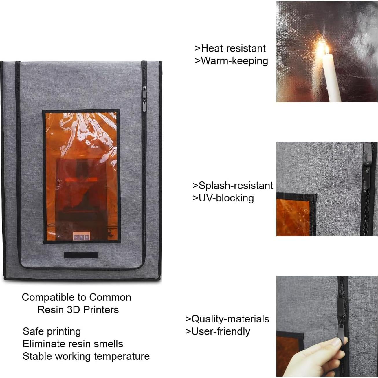 Manta Calefactora DORUNDEA 20x32cm para Impresoras 3D