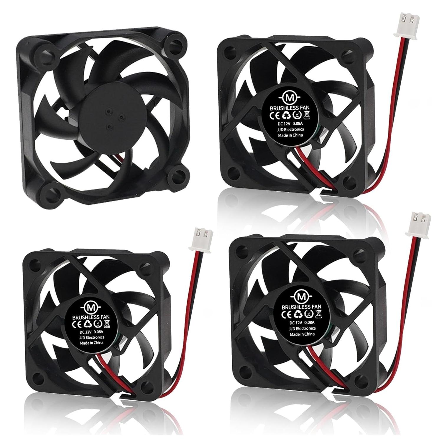 Ventilador de Enfriamiento 40mm Megatta DC12V 6000RPM 4PCS