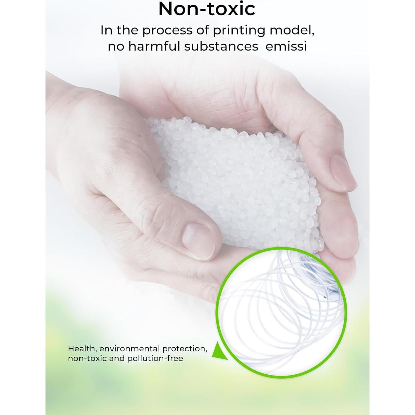 Filamento ABS Creality 1.75mm Negro 1kg para Impresora 3D