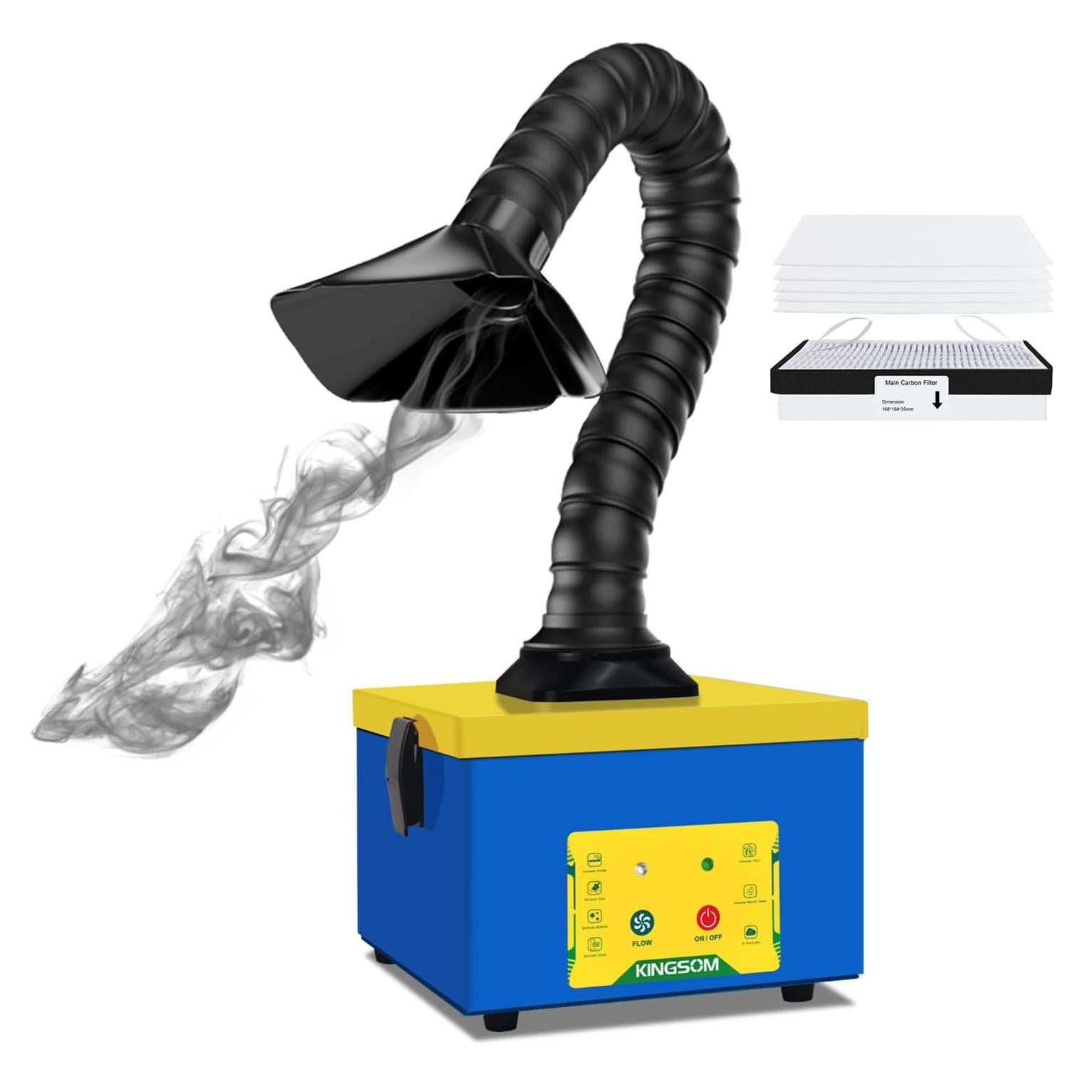 Extractor de humo KINGSOM K-SOON1 180 m³/h 3 velocidades