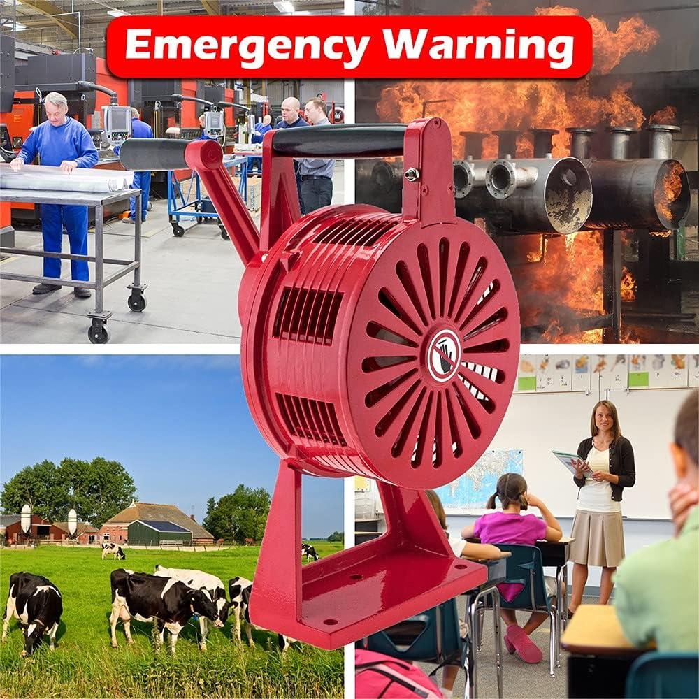 Sirena de Manivela Vixen Horns VXS-1200MR 120dB 1.61km