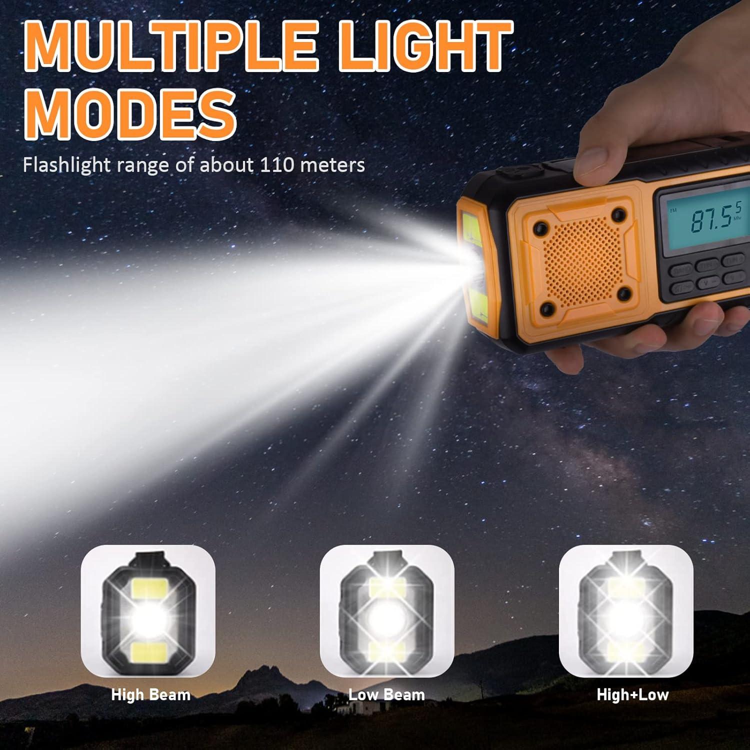 Radio de Emergencia Goodes GES-FM-035 Portátil AM/FM/SW 4000mAh