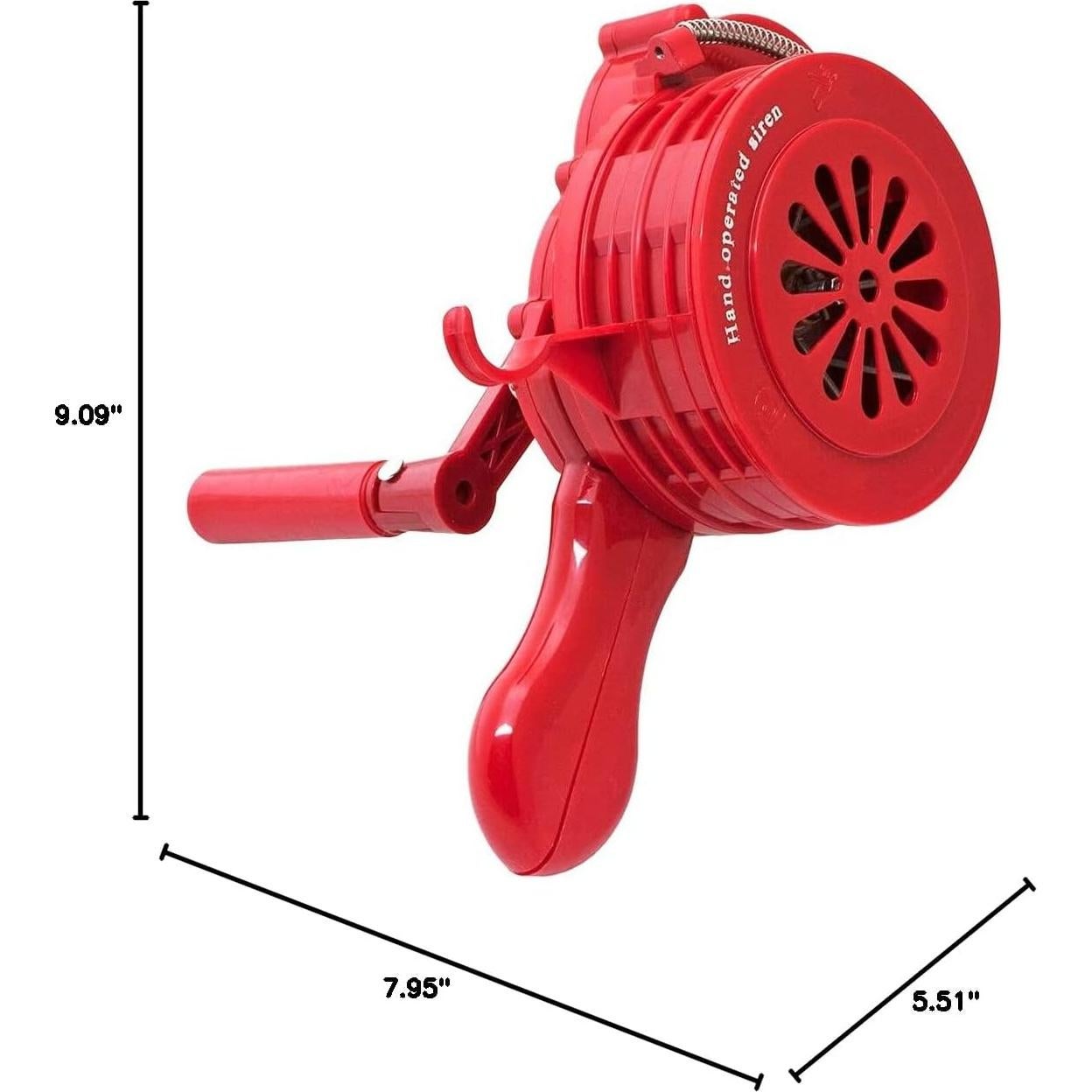 Sirena Portátil de Manivela Vixen VXS-1000P 110 dB