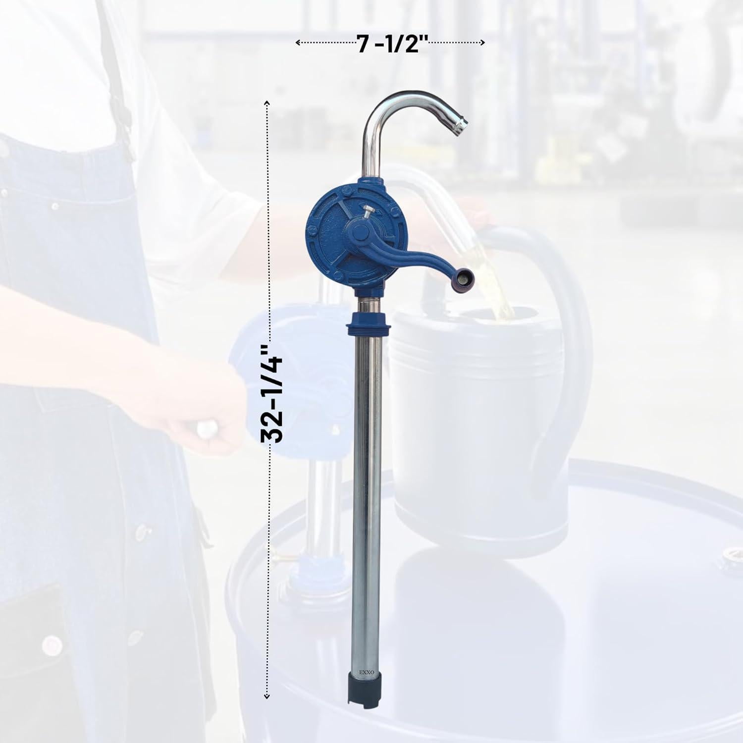 Bomba de Barril Rotativa EXXO 8814 - Hierro Fundido 5.8 kg