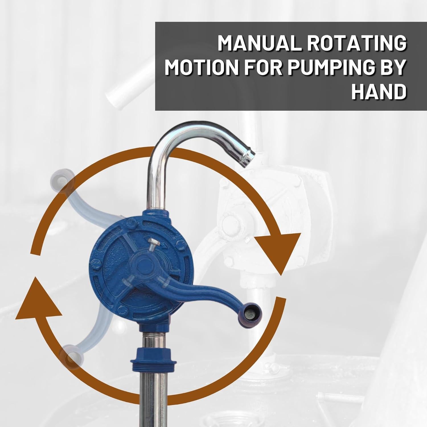 Bomba de Barril Rotativa EXXO 8814 - Hierro Fundido 5.8 kg