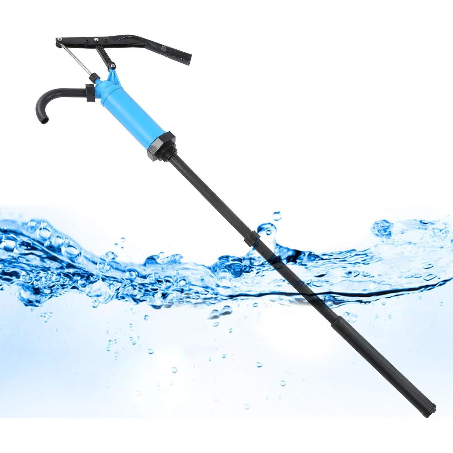 Bomba de tambor manual Locadence 55 galones con sifón telescópico