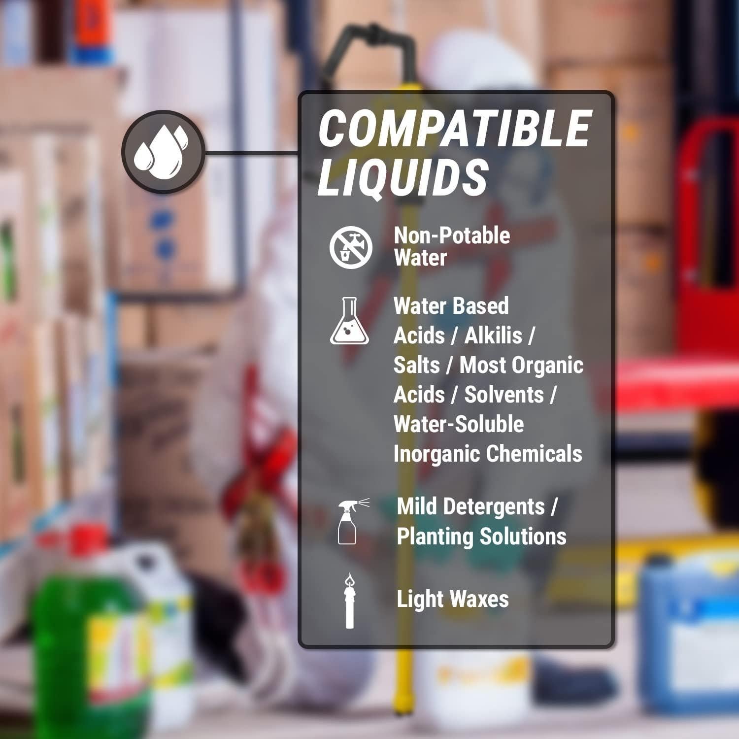 Bomba Manual Rotativa TERA PUMP 20012 para Barriles 55 Galones