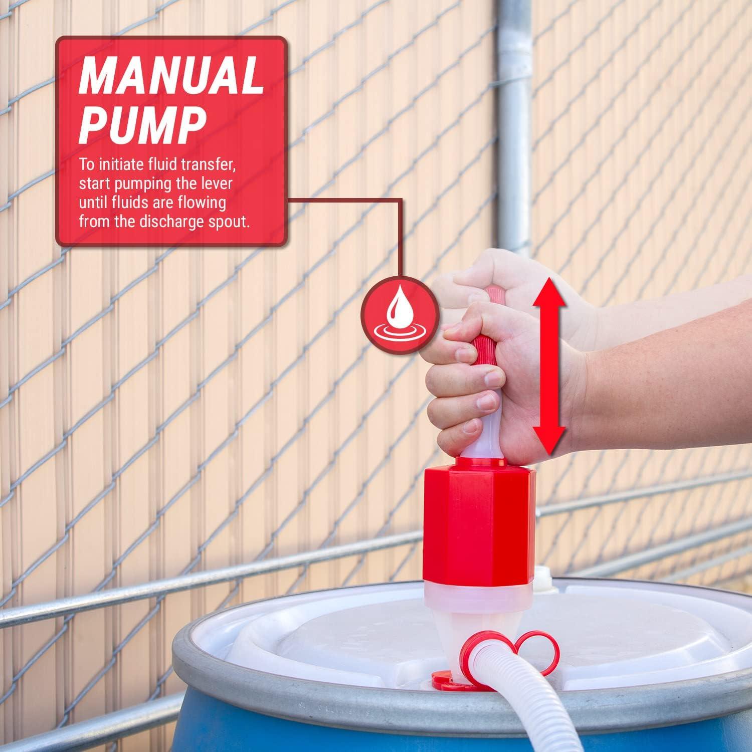 Bomba de tambor manual TERA PUMP TRDRUM40 para líquidos