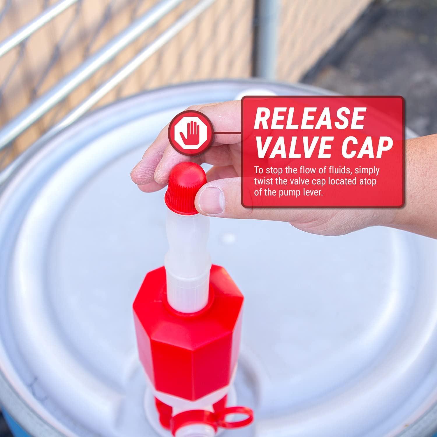 Bomba de tambor manual TERA PUMP TRDRUM40 para líquidos