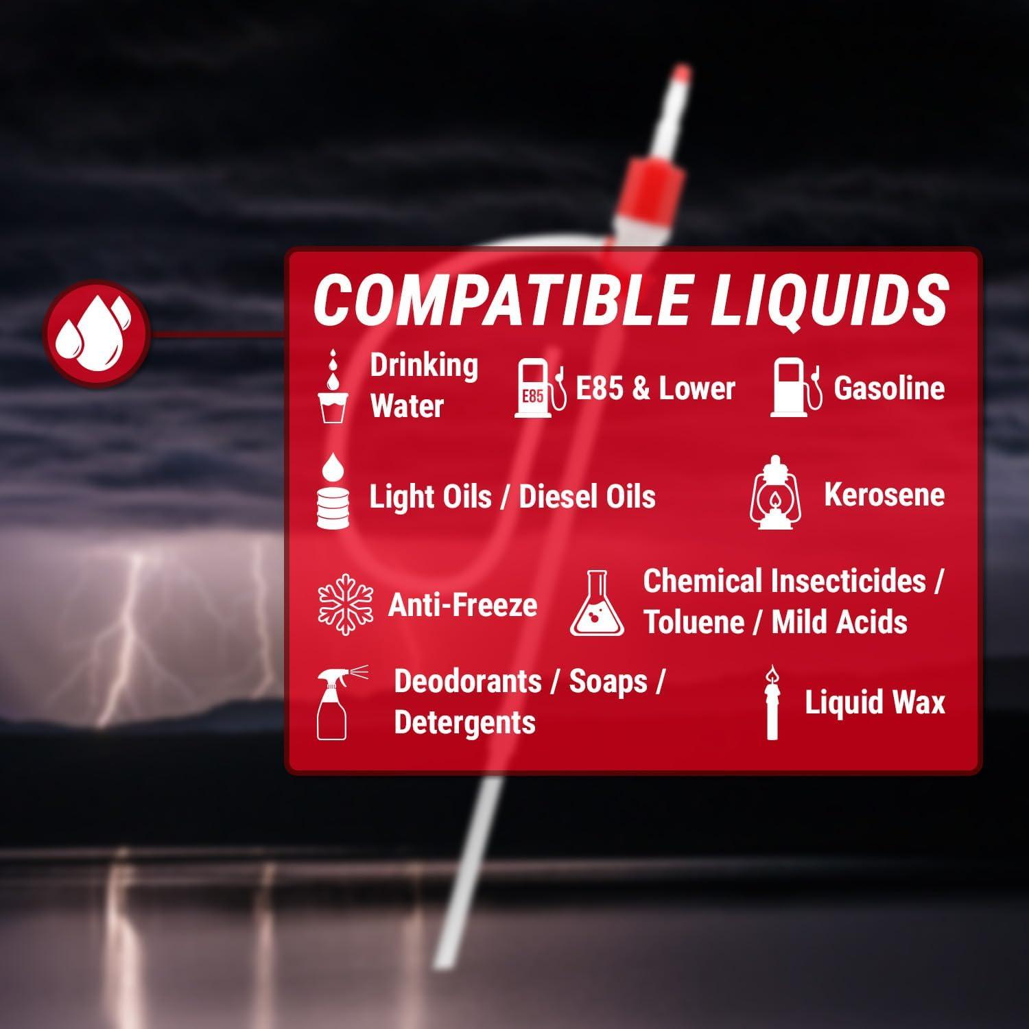 Bomba de tambor manual TERA PUMP TRDRUM40 para líquidos