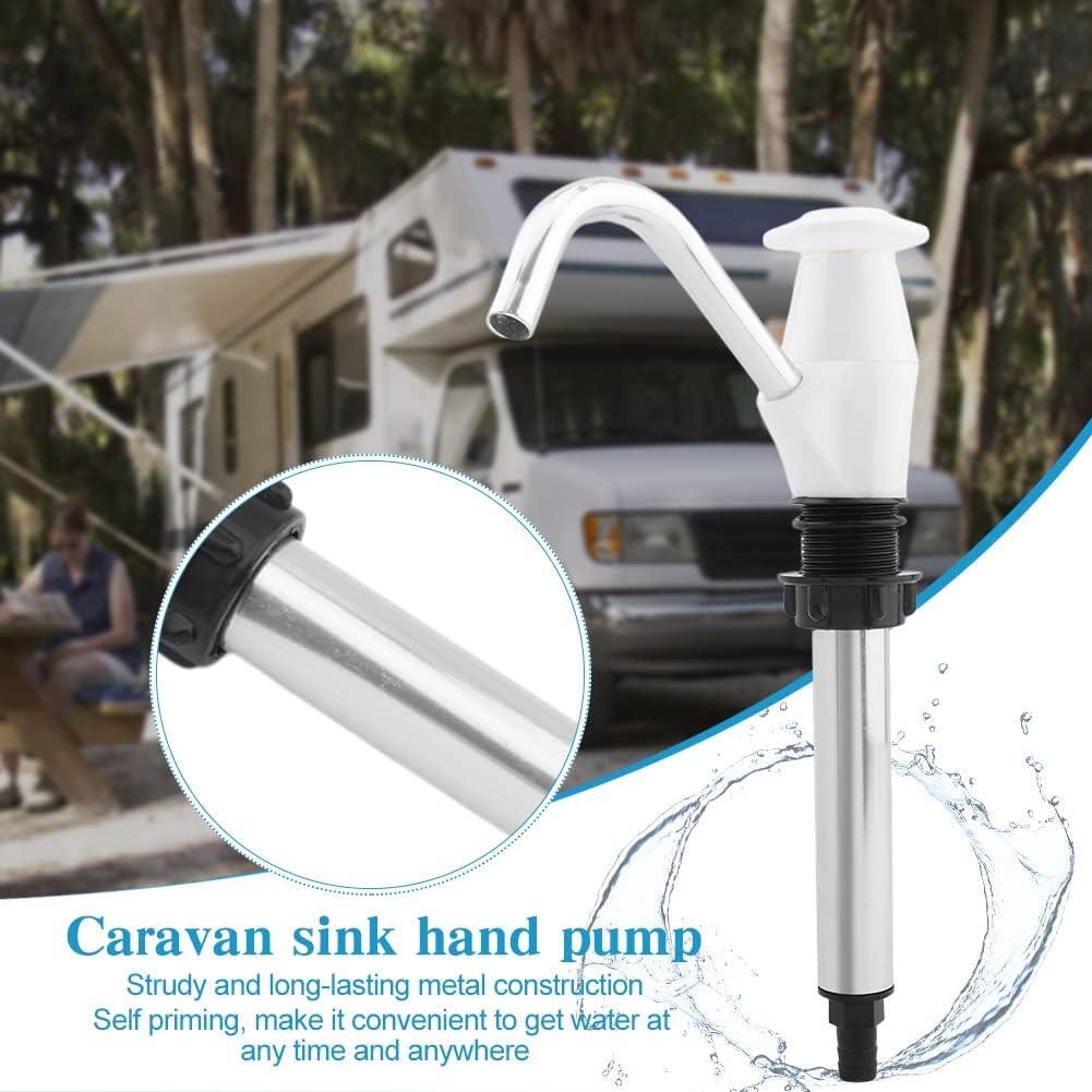 Bomba de Agua Manual CALIDAKA Doble Acción para Caravanas