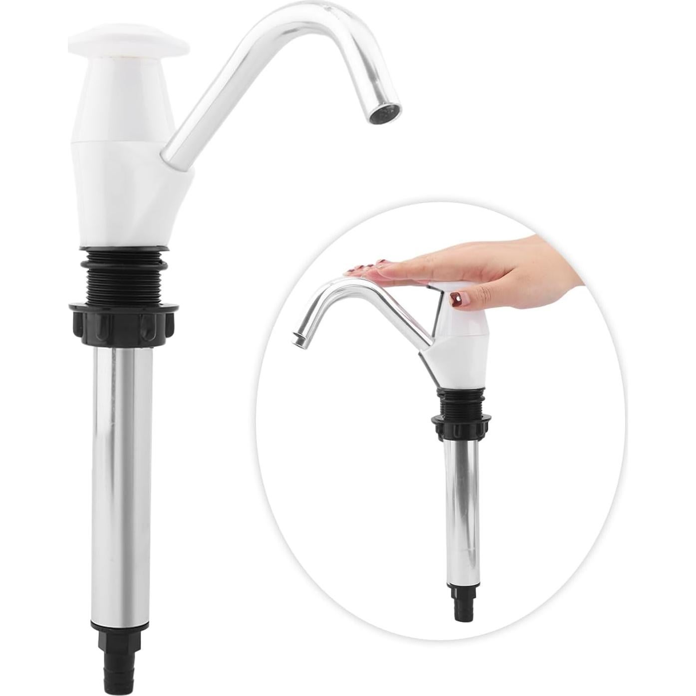 Bomba de Agua Manual CALIDAKA Doble Acción para Caravanas