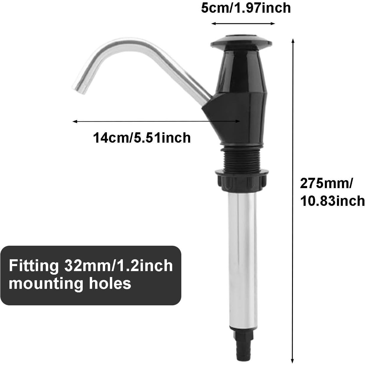 Bomba de Agua Manual Reicyfang para Fregadero de Caravana
