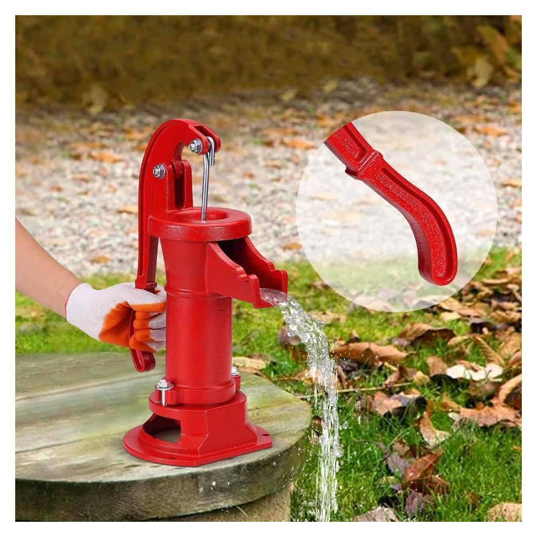 Bomba de Pozo Manual HaTur de Hierro Fundido 7.62m