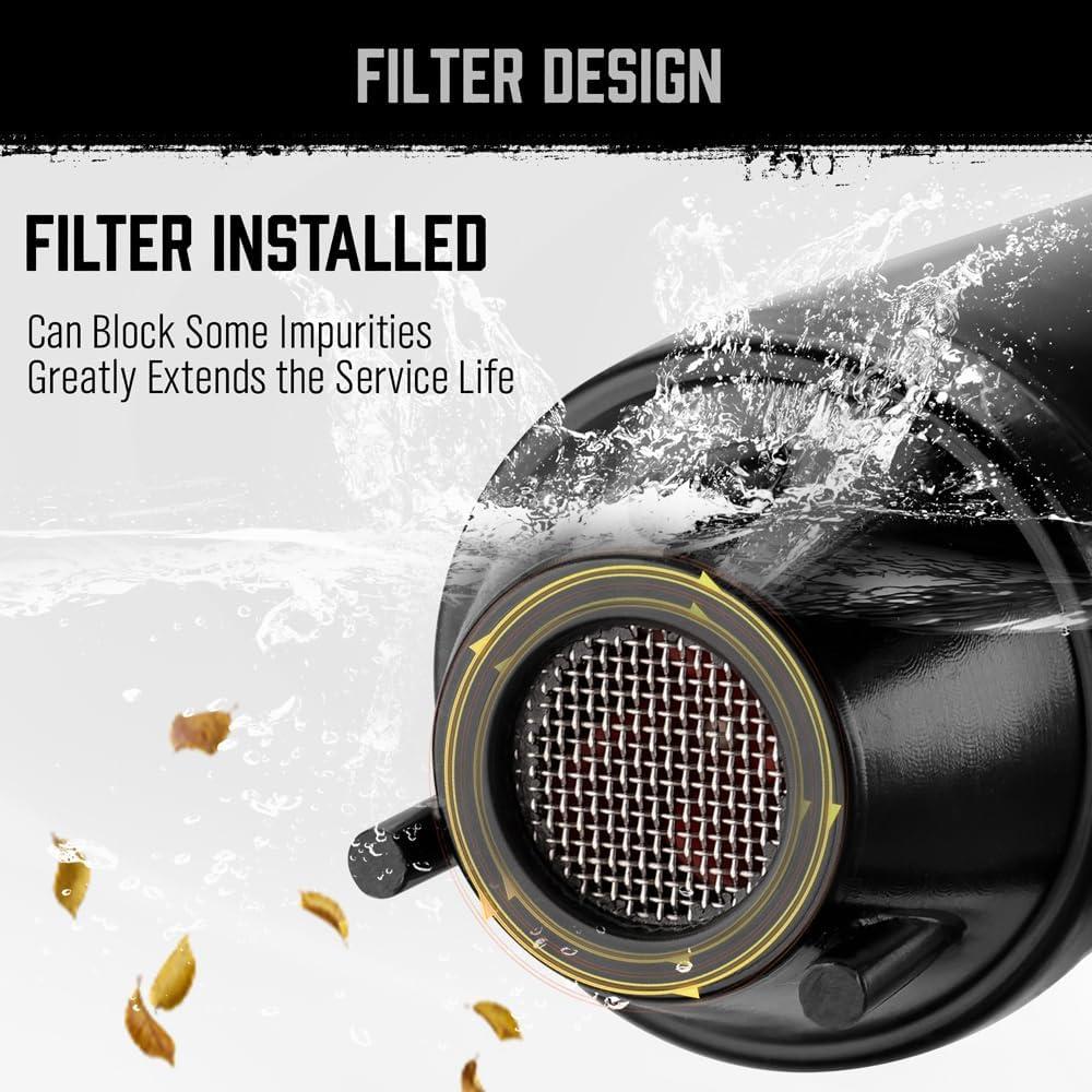 Bomba de Transferencia Eléctrica HORUSDY 2.2 GPM Portátil