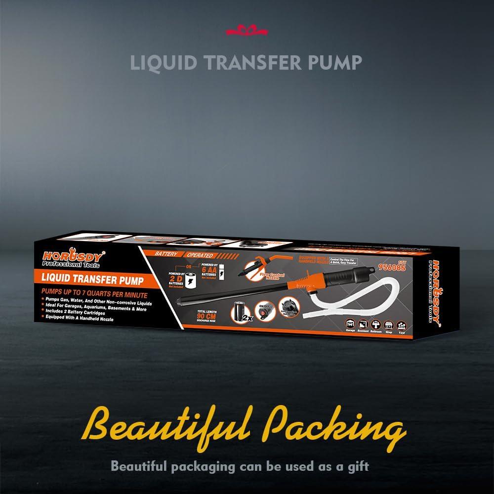 Bomba de Transferencia Eléctrica HORUSDY 2.2 GPM Portátil