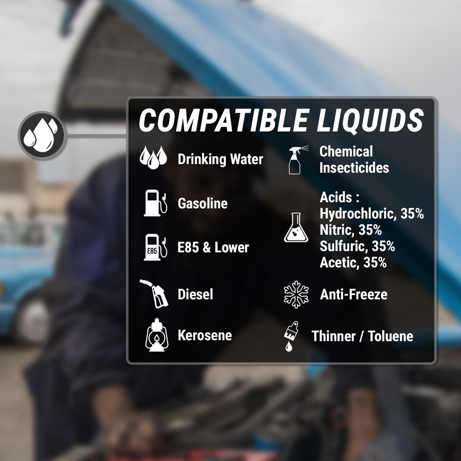 Bomba Manual Tera Pump TRDPF-24 para Líquidos - 7 L/min