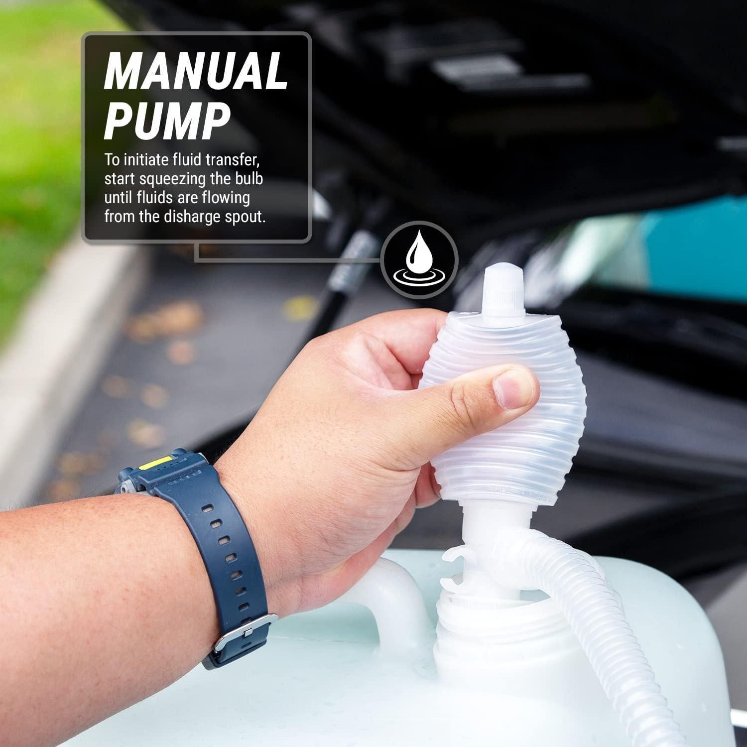 Bomba Manual Tera Pump TRDPF-24 para Líquidos - 7 L/min