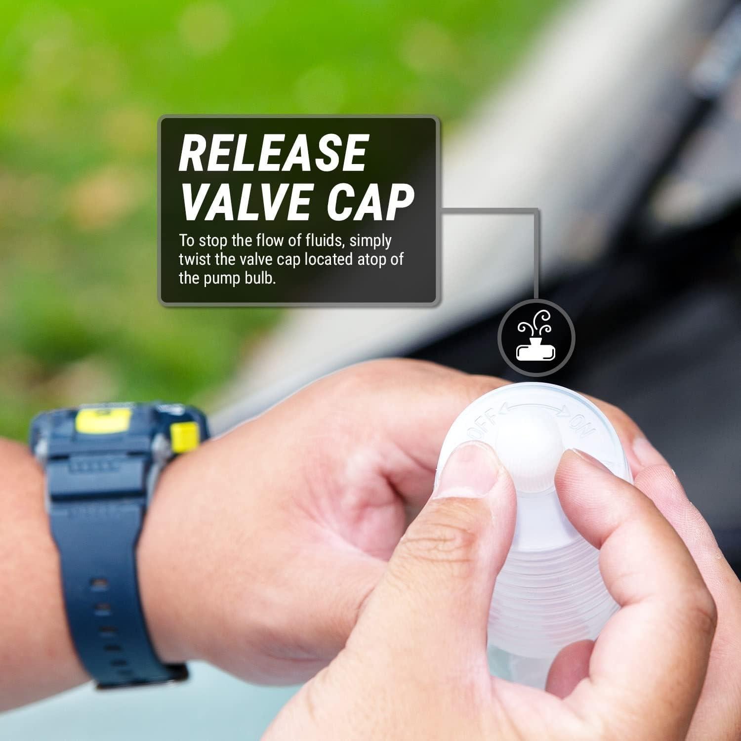 Bomba Manual Tera Pump TRDPF-24 para Líquidos - 7 L/min