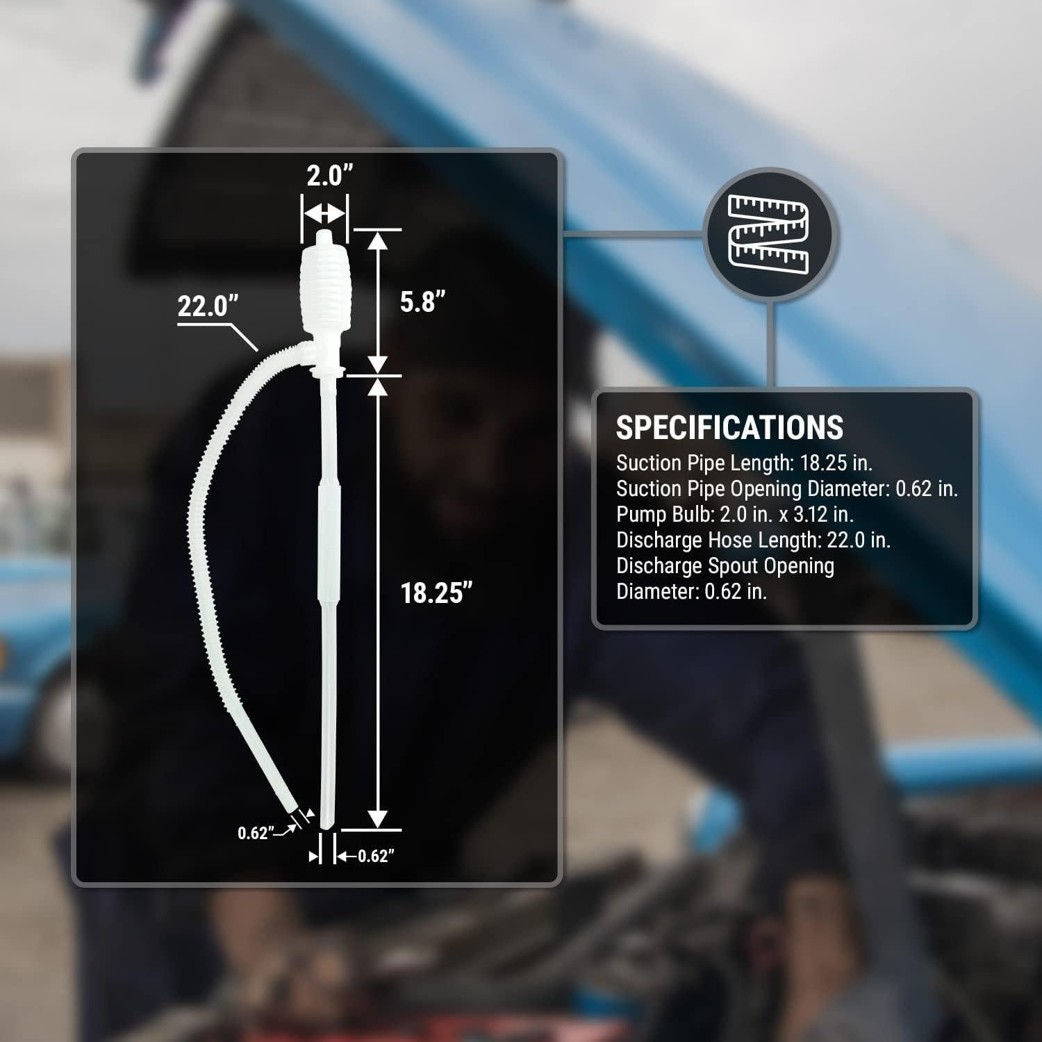 Bomba Manual Tera Pump TRDPF-24 para Líquidos - 7 L/min