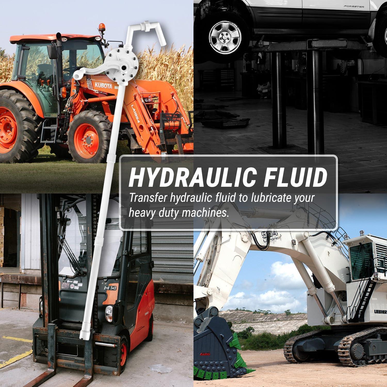 Bomba Química Manual TERA PUMP 10 GPM para Barriles 15-55 Gal