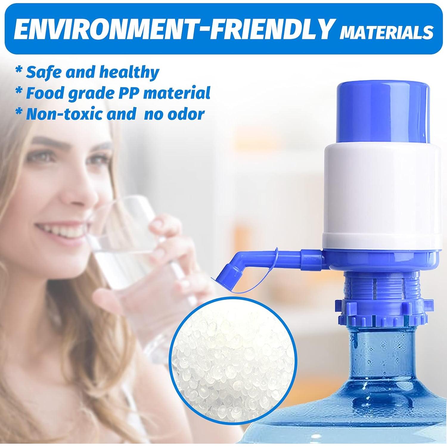 Bomba de Agua Manual DWSFADA para Botella de 19L Azul y Blanco