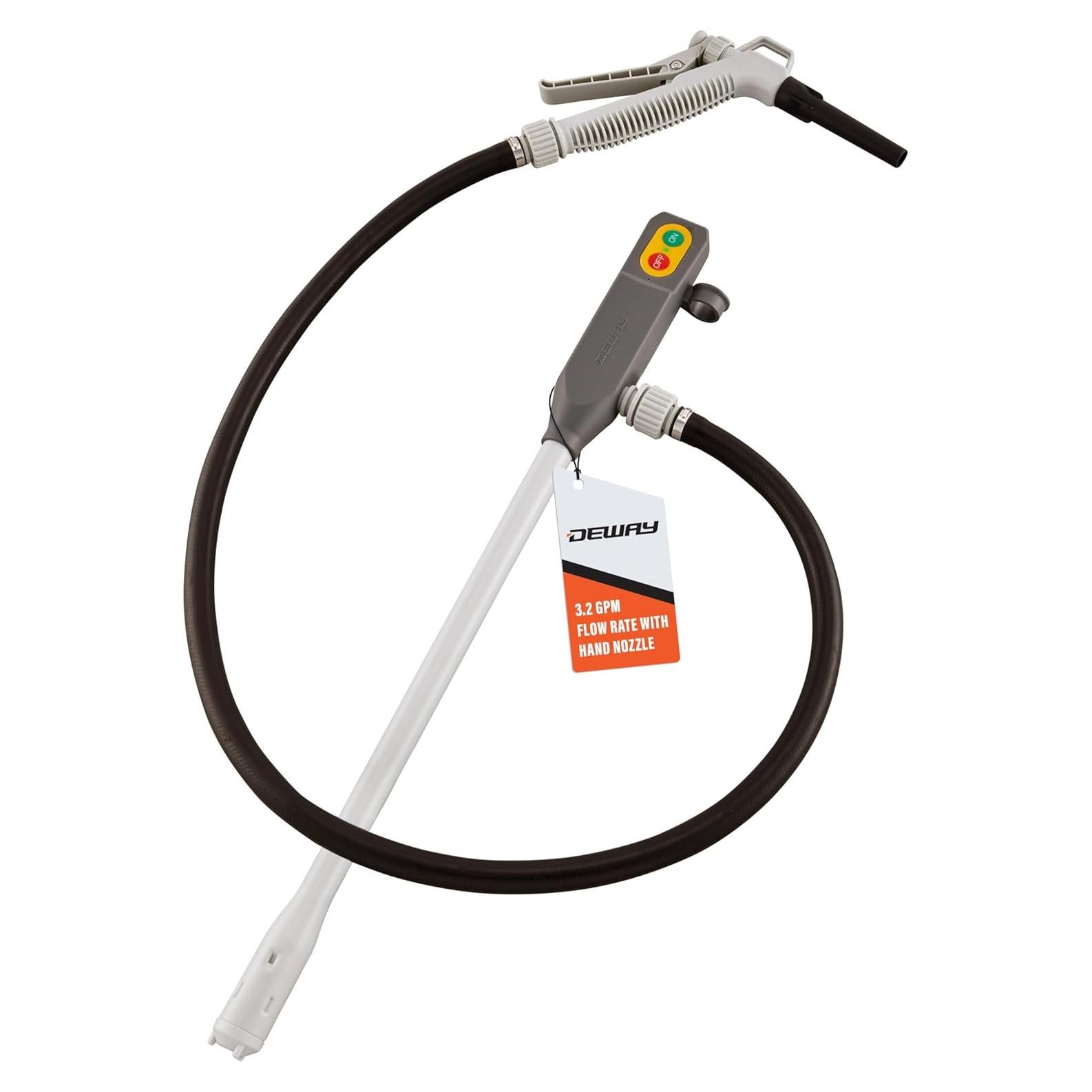 Bomba de Transferencia DeWay V2 con Boquilla Manual 12.1 LPM