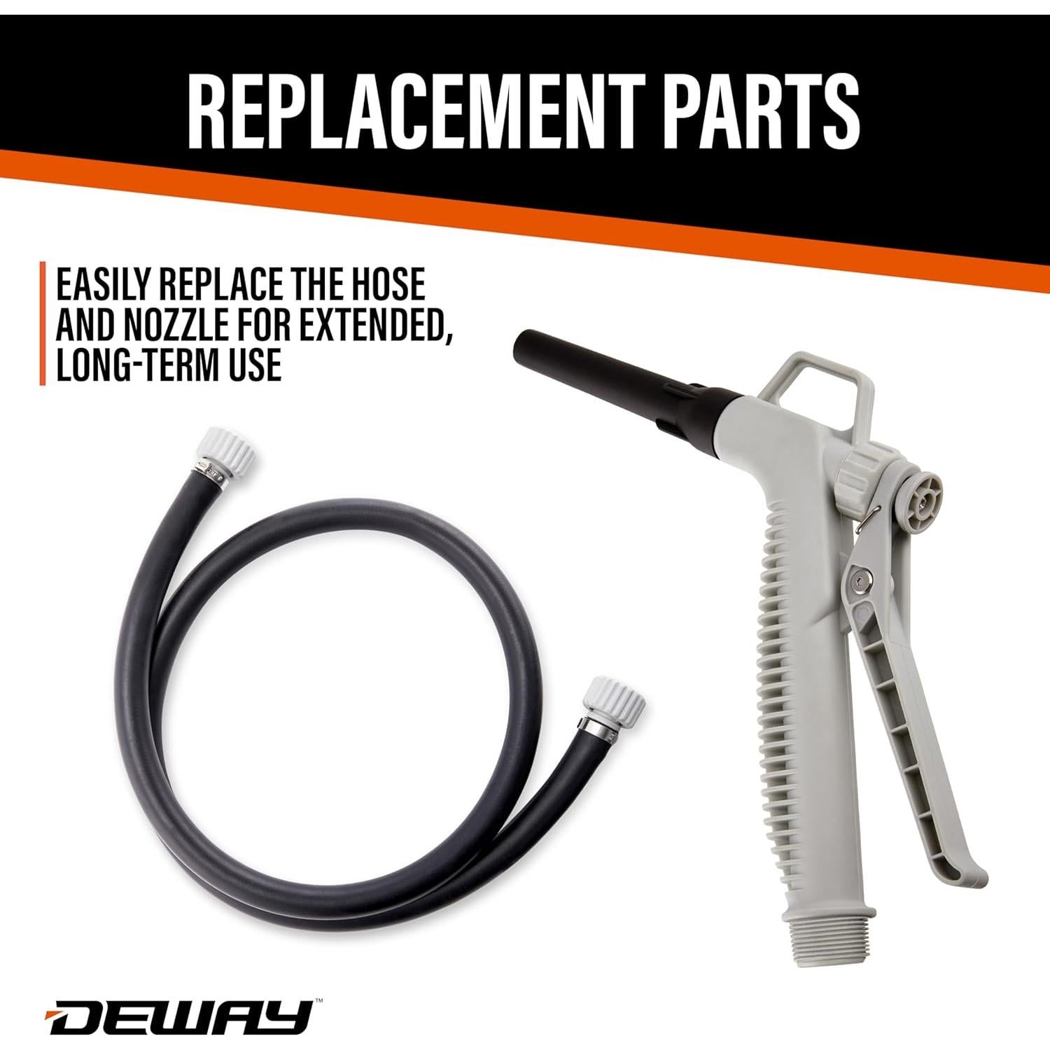 Bomba de Transferencia DeWay V2 con Boquilla Manual 12.1 LPM