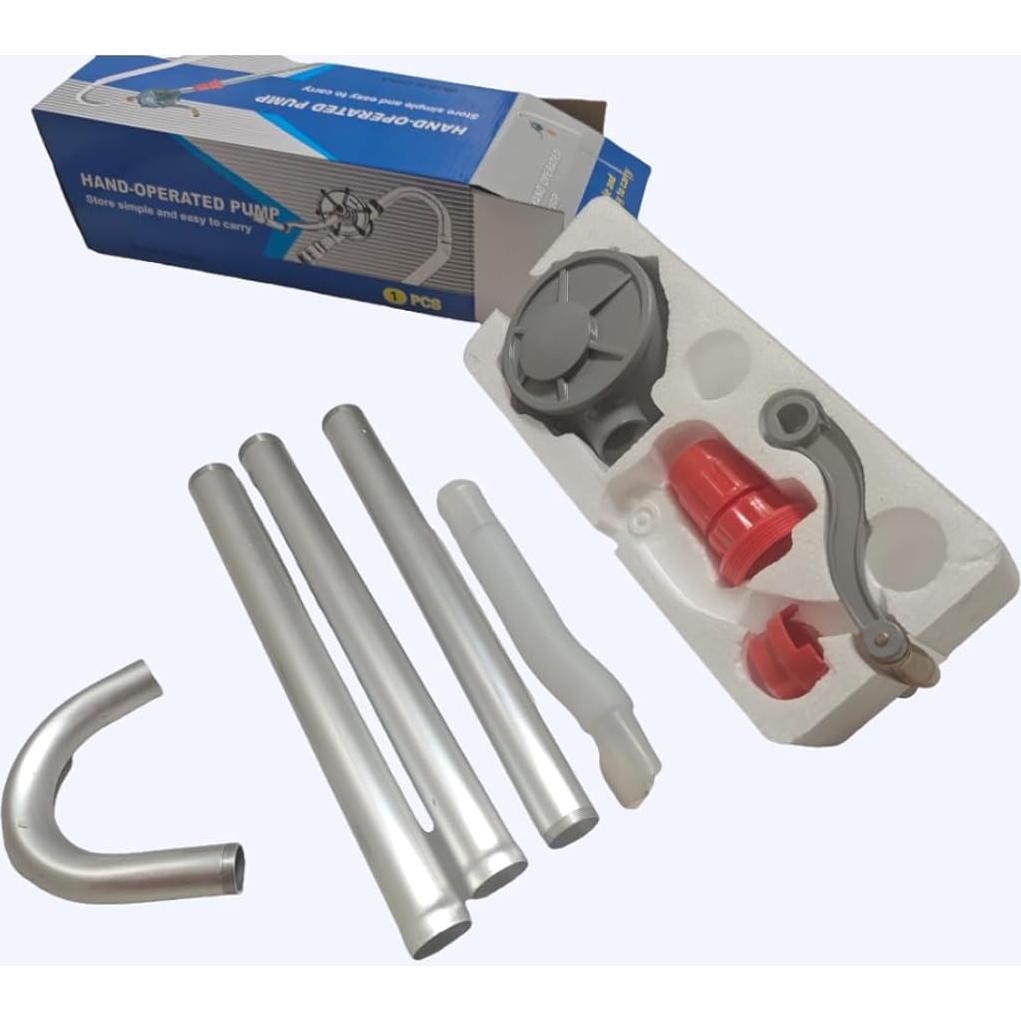 Bomba de tambor manual Rcool 55 galones aluminio para líquidos