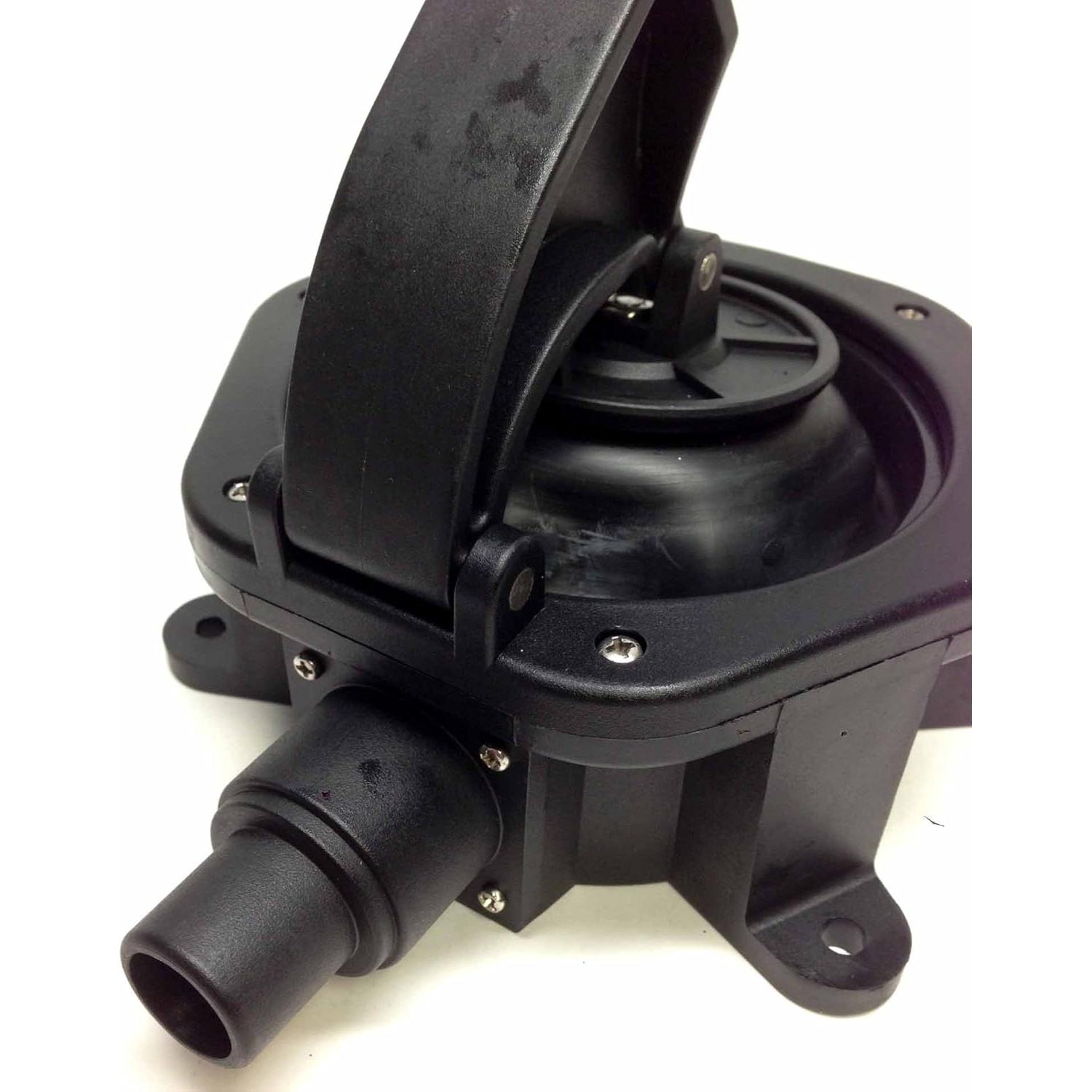 Bomba Manual de Autoprimado Pactrade Marine 15 GPM Negra