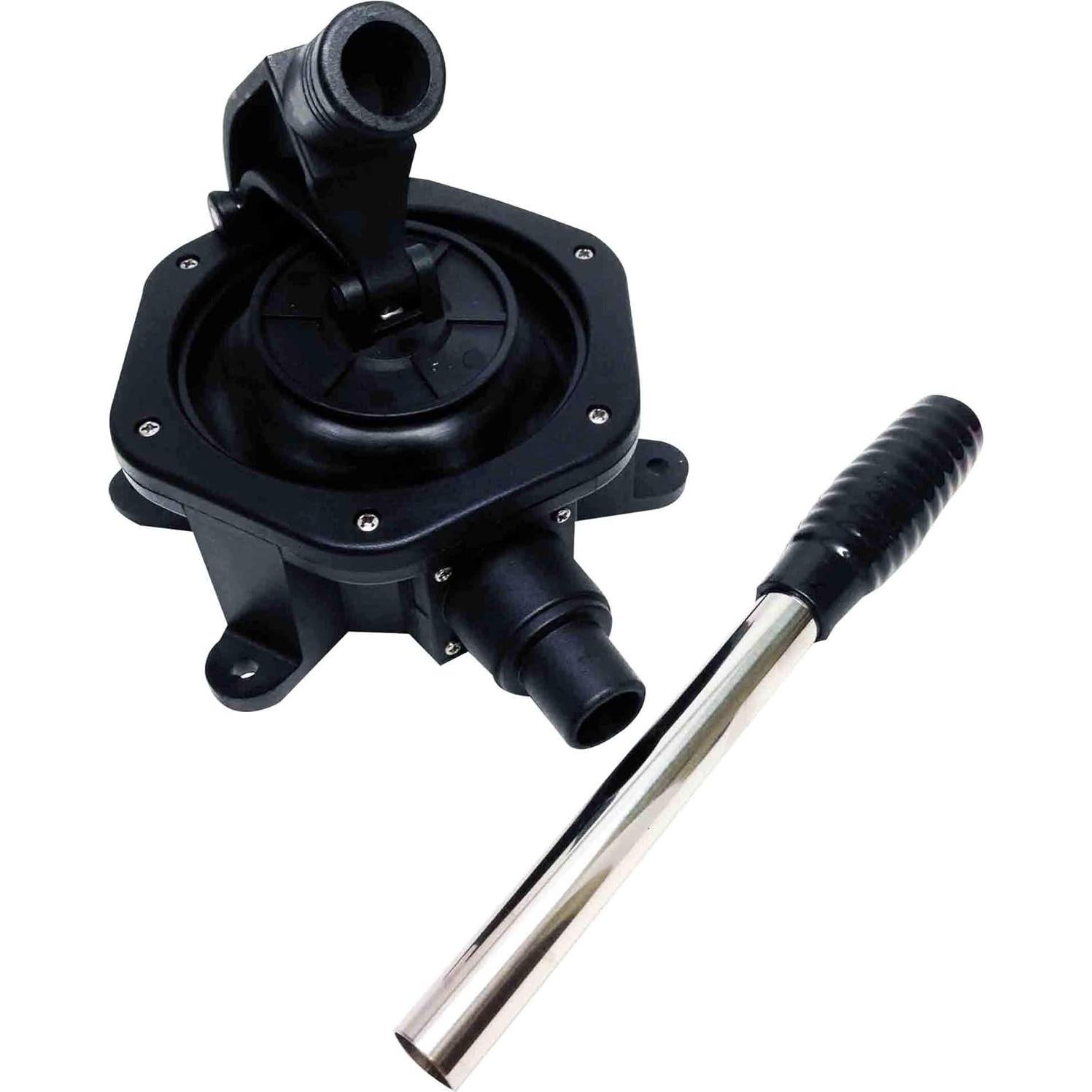 Bomba Manual de Autoprimado Pactrade Marine 15 GPM Negra