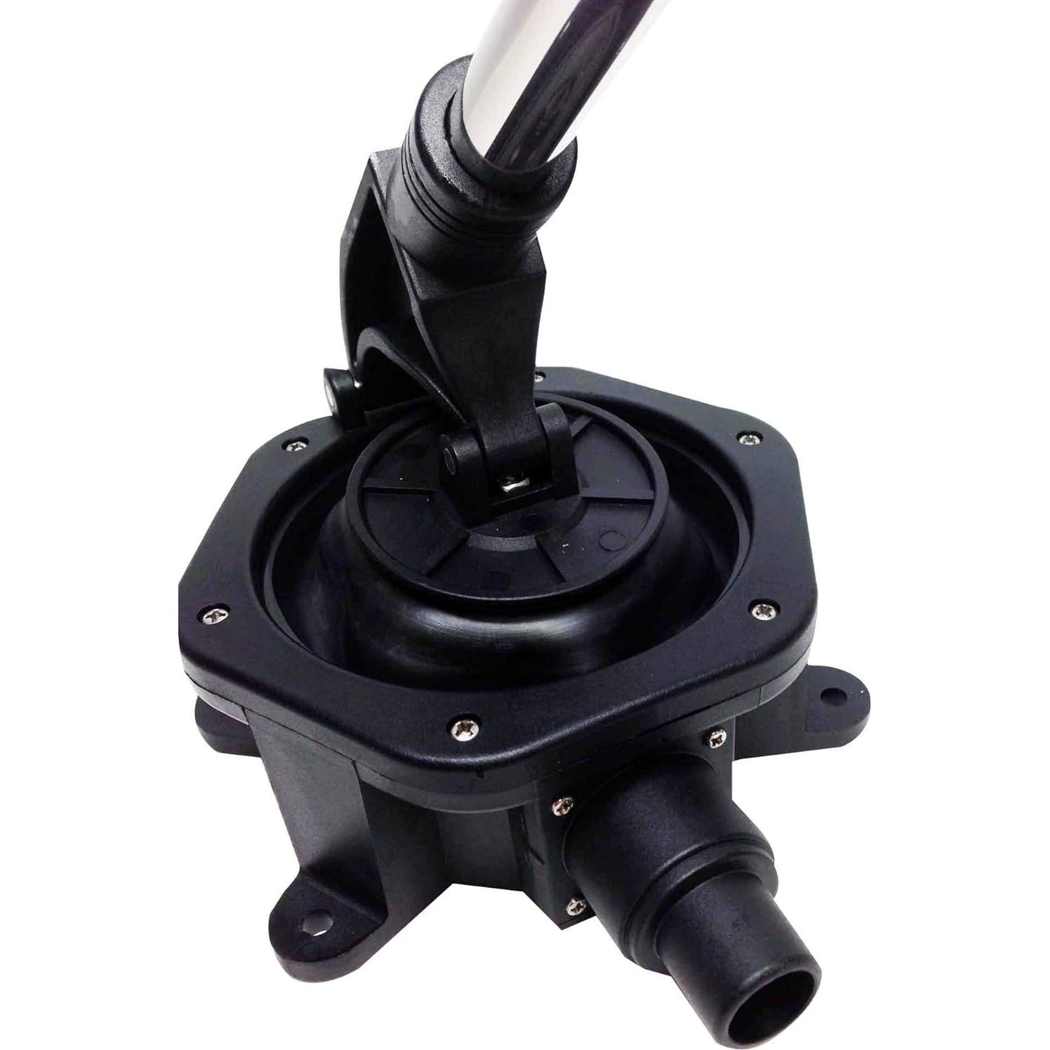 Bomba Manual de Autoprimado Pactrade Marine 15 GPM Negra