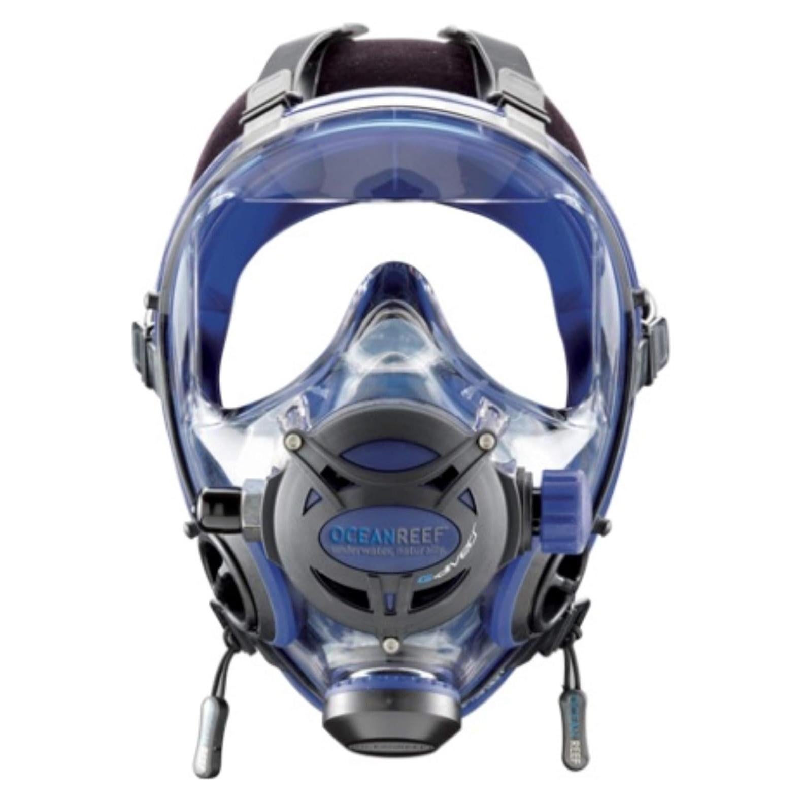 Máscara de Buceo OCEAN REEF M/L Cobalto con Regulador