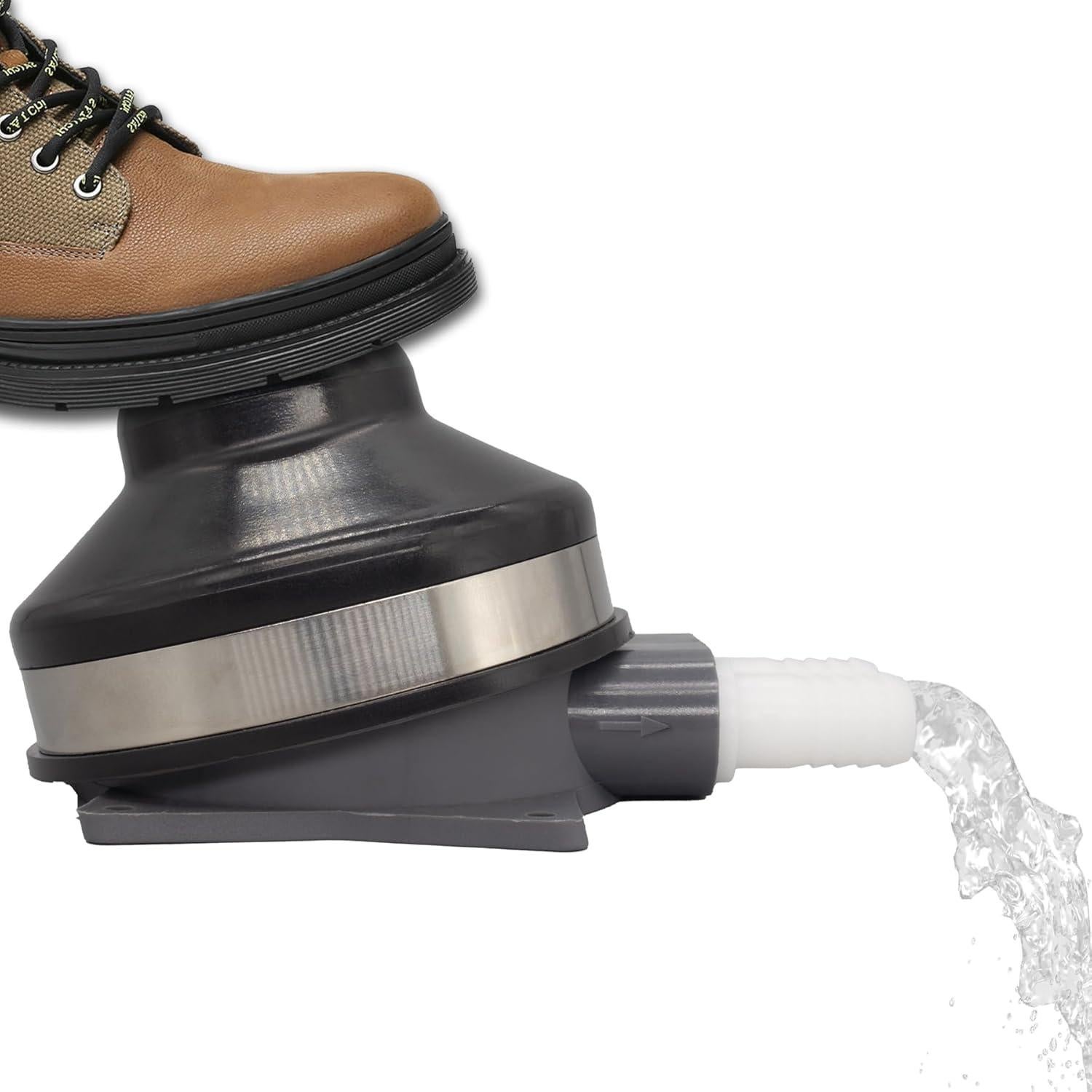 Bomba de Pie Manual QUICKMARINE 2.2 GPM para Barco y Camping