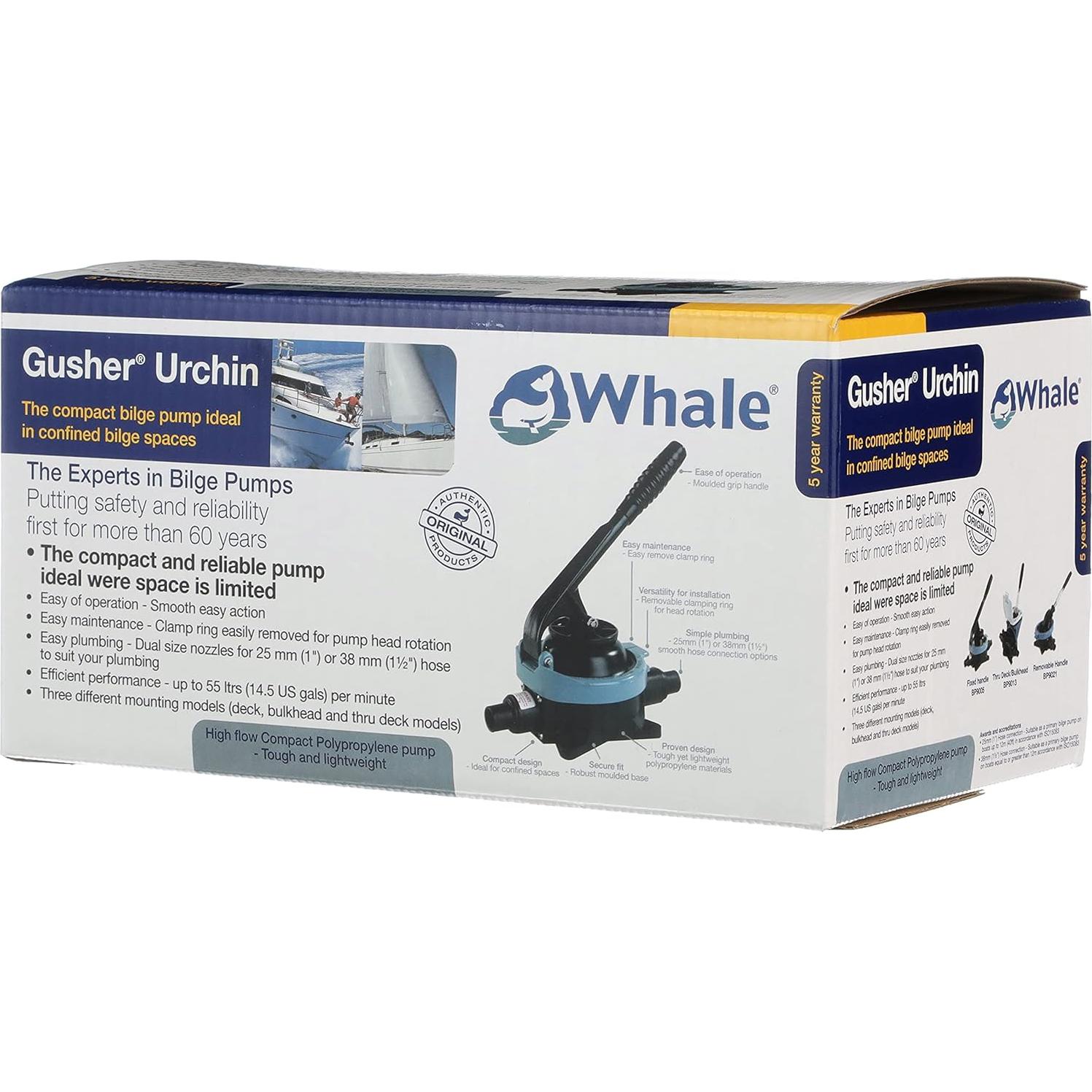Bomba de Achique Manual Whale Gusher Urchin 14.5 GPM