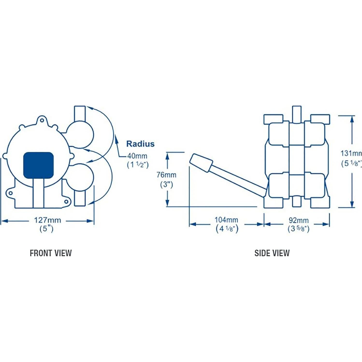 Bomba de agua dulce Whale GP0550 Gusher Mk 3 manual 15.14 L/min