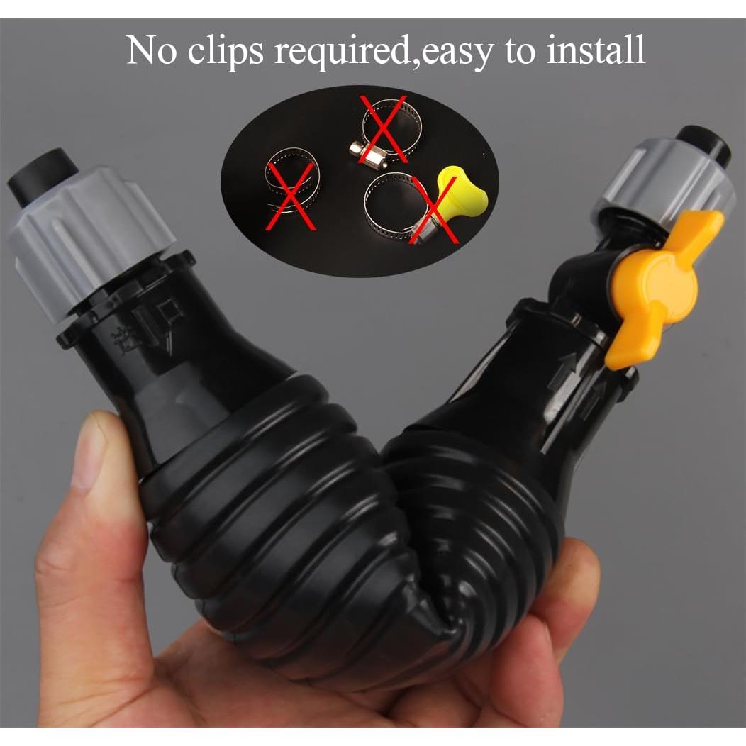 Bomba de Sifón Manual Yocartgo para Gasolina y Diésel 1.98m