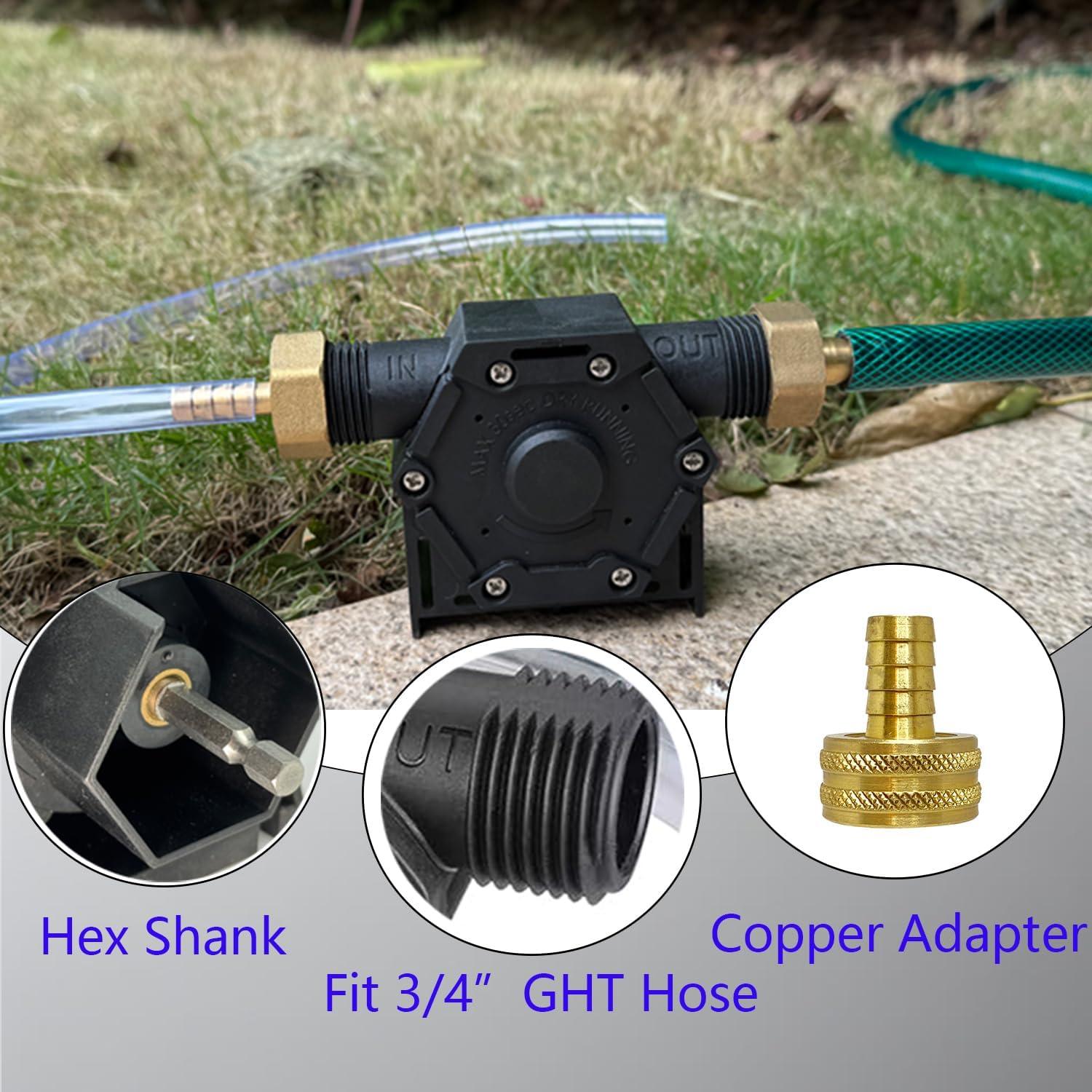 Bomba de Transferencia de Agua RLASAMN 750GPH Autocebante