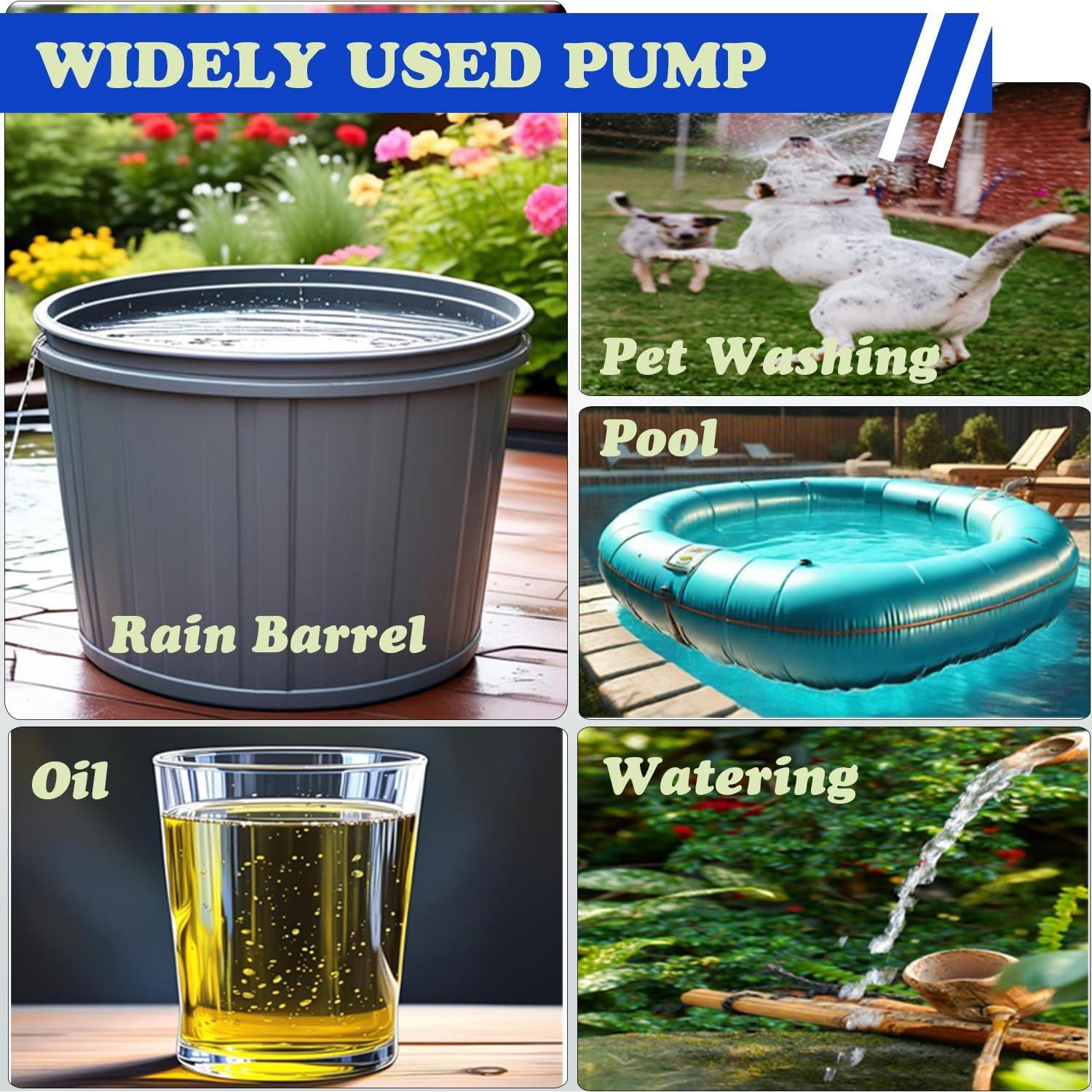 Bomba de Transferencia de Agua RLASAMN 750GPH Autocebante