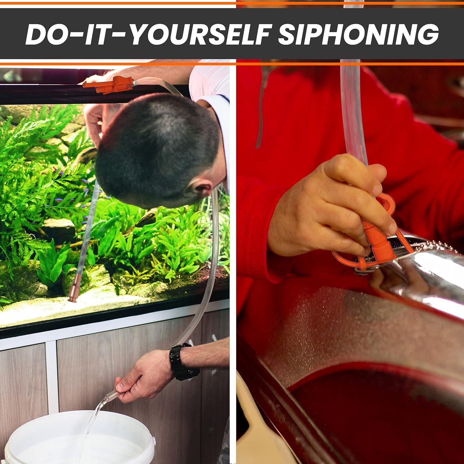 Bomba de Sifón GasTapper SiphonPro Deluxe 2.4m 15.1L/min