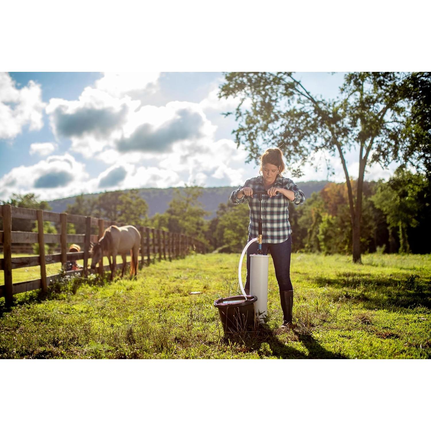 Kit de Bomba de Pozo Manual Flojak 30m - Emergencia y Supervivencia