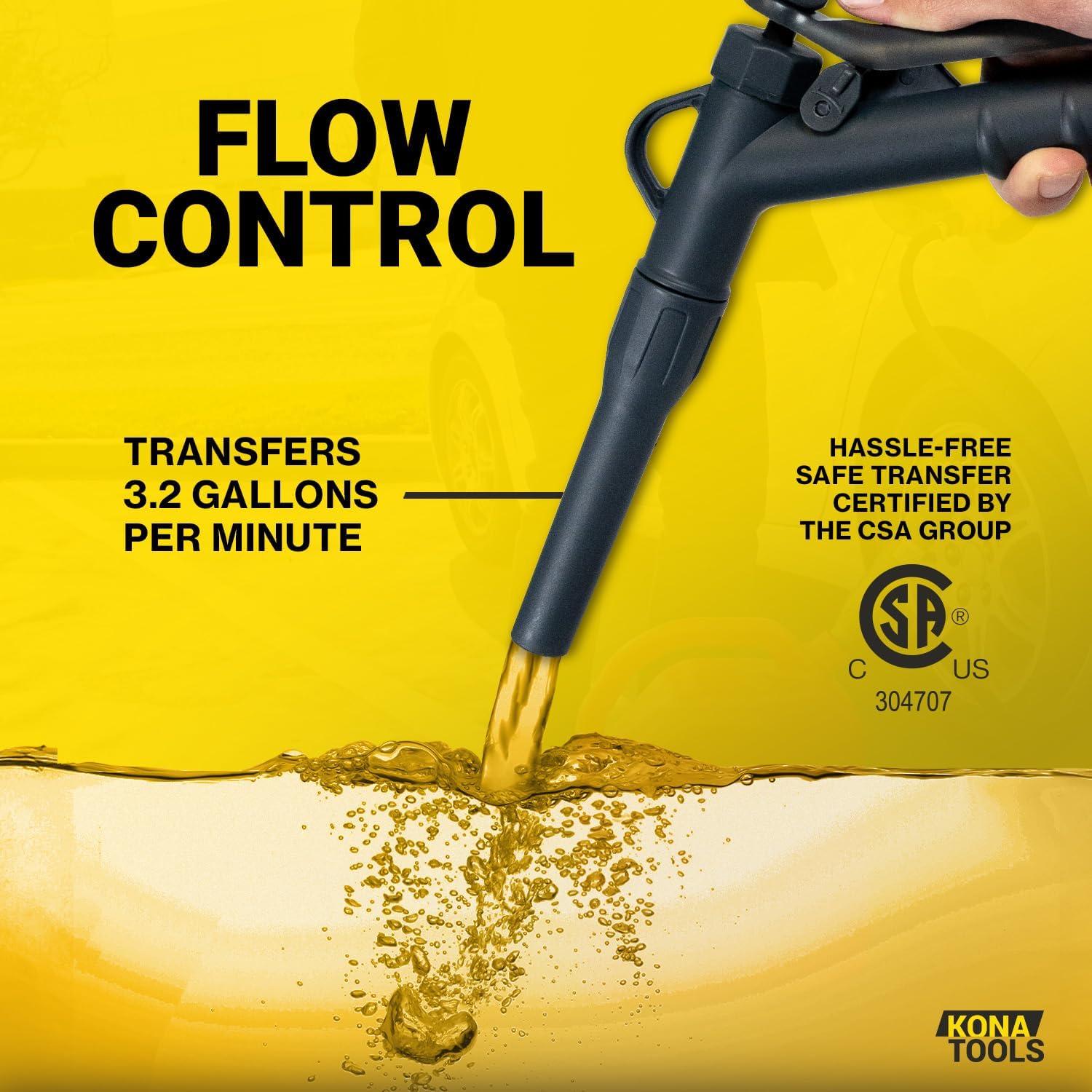 Bomba de Transferencia de Combustible KONA TOOLS KTEP01MRUSB 12 L/min