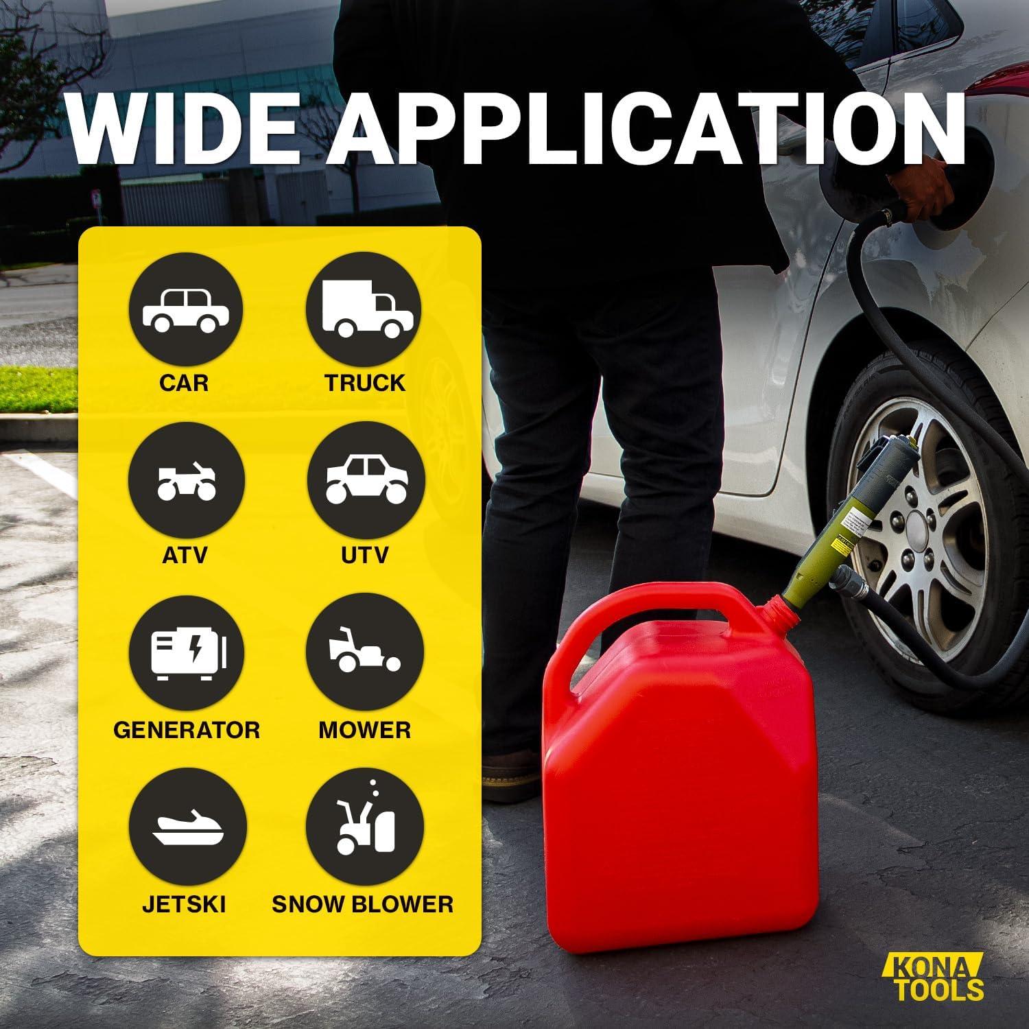 Bomba de Transferencia de Combustible KONA TOOLS KTEP01MRUSB 12 L/min