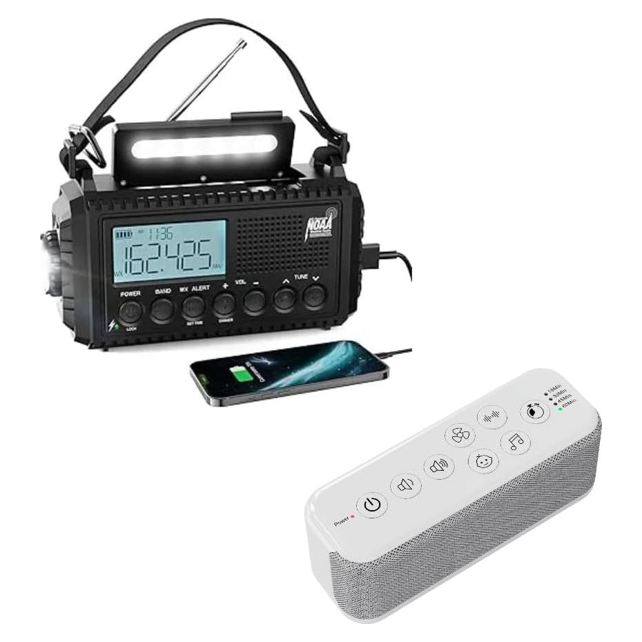 Radio Meteorológica Raynic NOAA con Batería Recargable 5000mAh
